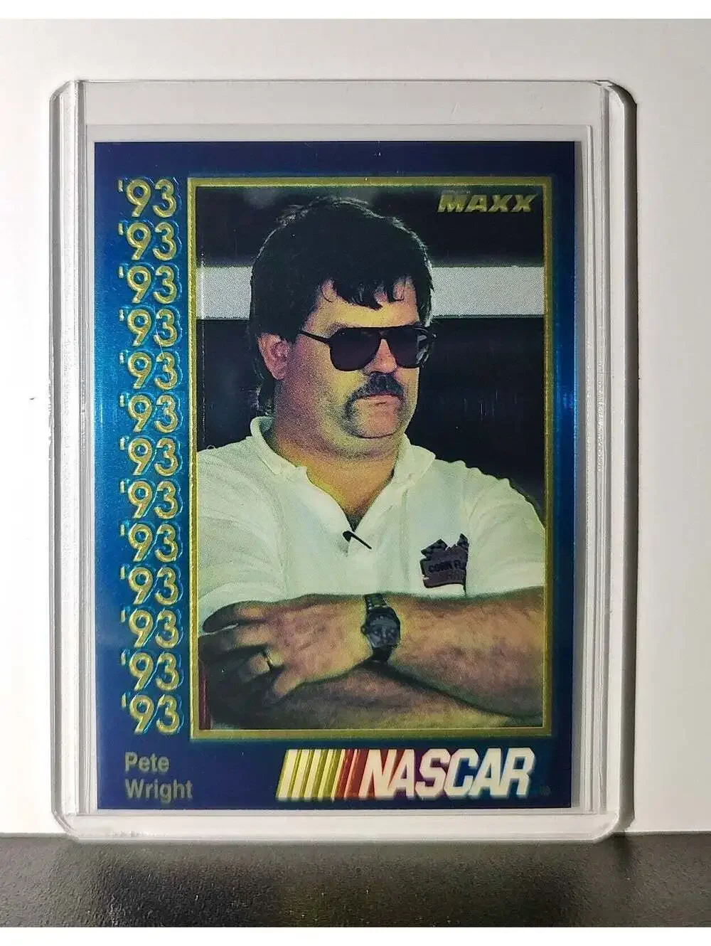 Pete Wright 1993 Maxx Premier Plus Racing #134 NASCAR Card Hagan Enterprises